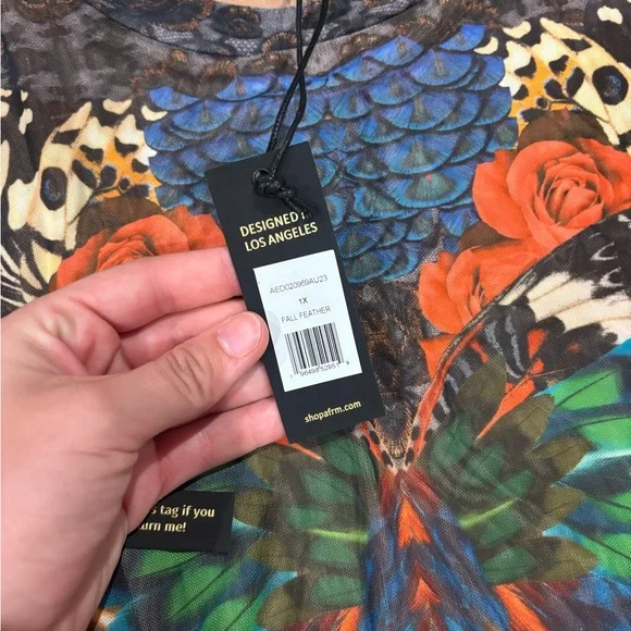 (807) +NWT AFRM DRESS - Picture 8 of 9